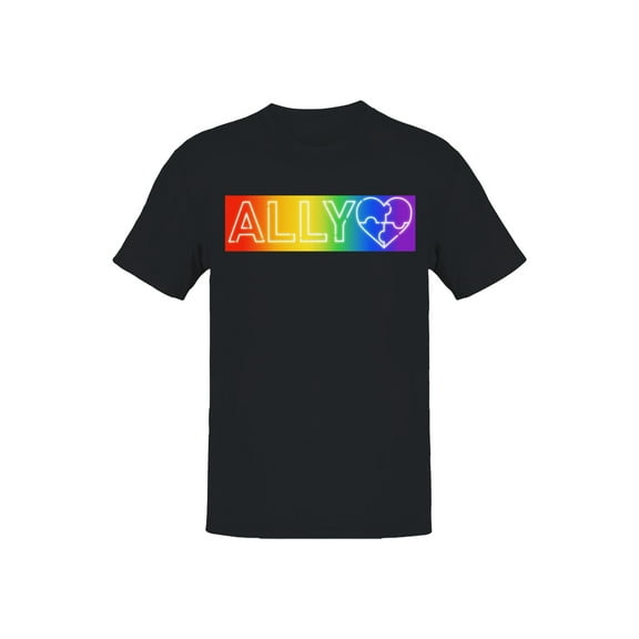 Unity in Diversity: Ally Message Men's T-shirt