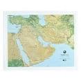 thumbnail image 1 of Univarsal 862701641001 31.75 x 25.5 in. Middle East Raised Relief Map by Hubbard Scientific, 1 of 1