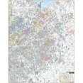 thumbnail image 1 of Univarsal 911840914007-59x73.5-PPR 59 x 73.5 in. Gwinnett County, Gabion Wall Map - Paper, 1 of 1