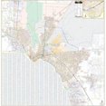 thumbnail image 1 of Univarsal 911844214008-59x61-SR1 59 x 61 in. El Paso, Texas Wall Map - Spring Roller 1, 1 of 1