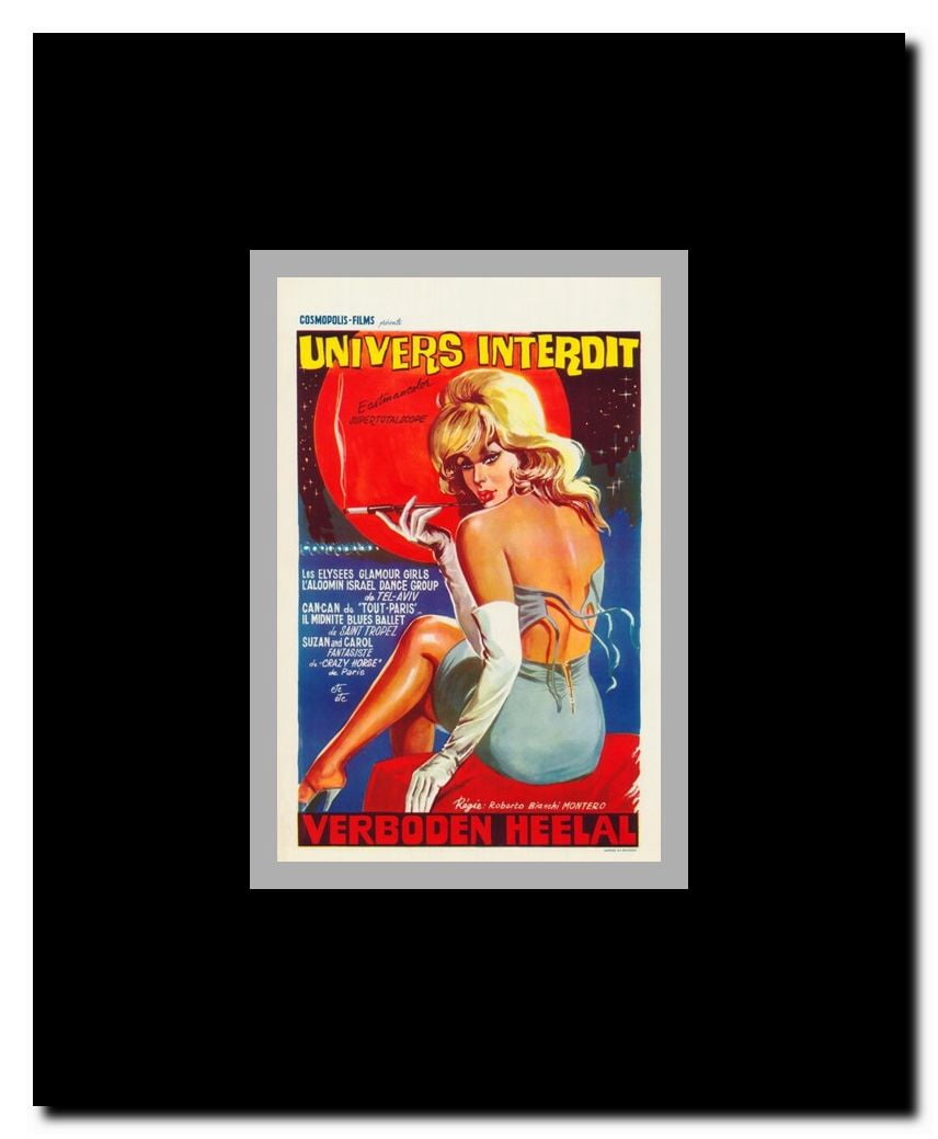 Univers Interdit Framed Movie Poster