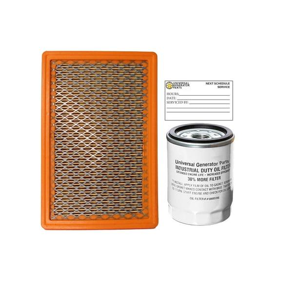 UniversaGenerator Parts Replacement for Generac 0E9371AS & 070185E AND 070185ES (Filter with Oil)