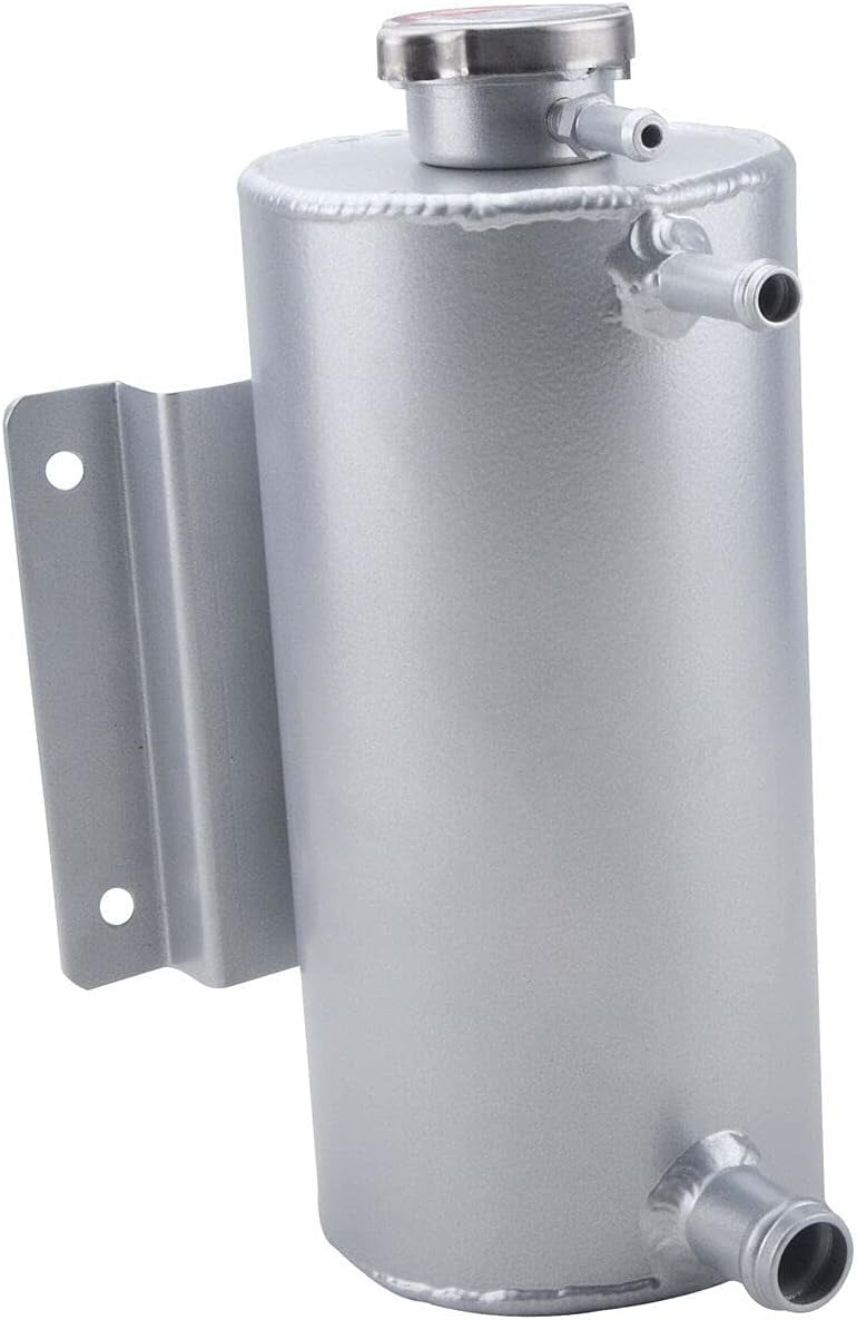 Universal 1.5L Aluminum Coolant Water Expansion Reservoir Overflow Tank ...