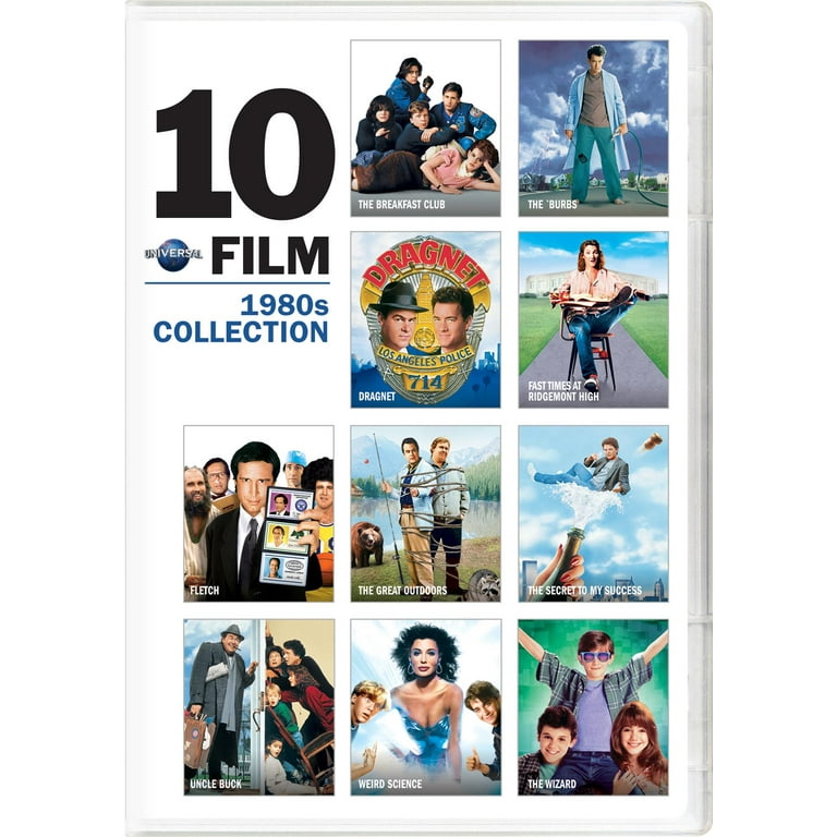 Universal 10-Film 1980s Collection (DVD Set) [DVD] - Walmart.com