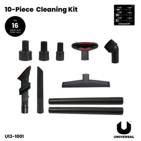 Universal 10-Piece Cleaning Kit, Fits Most Brands Under 8 Gallons