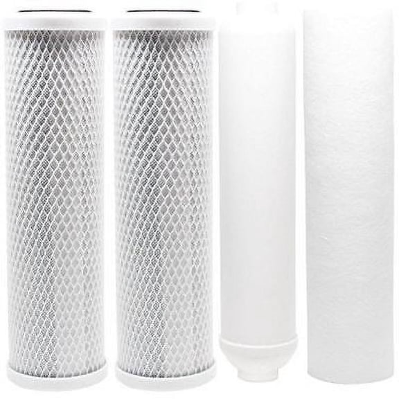 Universal 10 inch Carbon Block, Sediment, Inline Filter APEC ROES-50, APEC RO-90