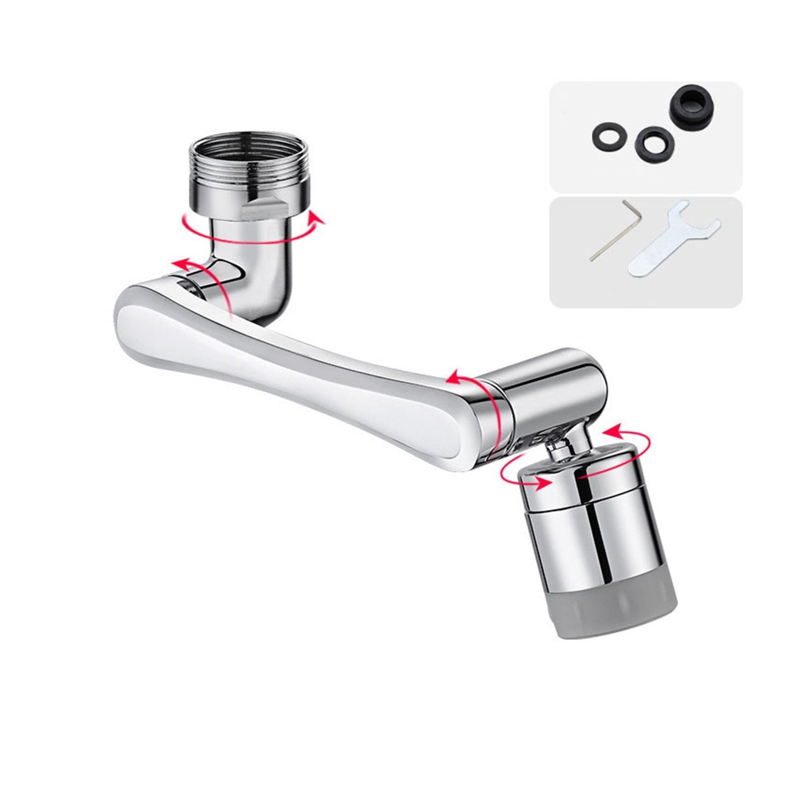 Universal 1080 ° /1440° Swivel Robotic Arm Swivel Extension Faucet ...