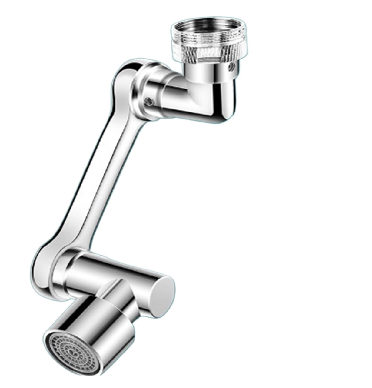 Universal 1080° Rotatable Faucet Aerator Extender Plastic Splash Filter Faucets Bubbler Nozzle ...