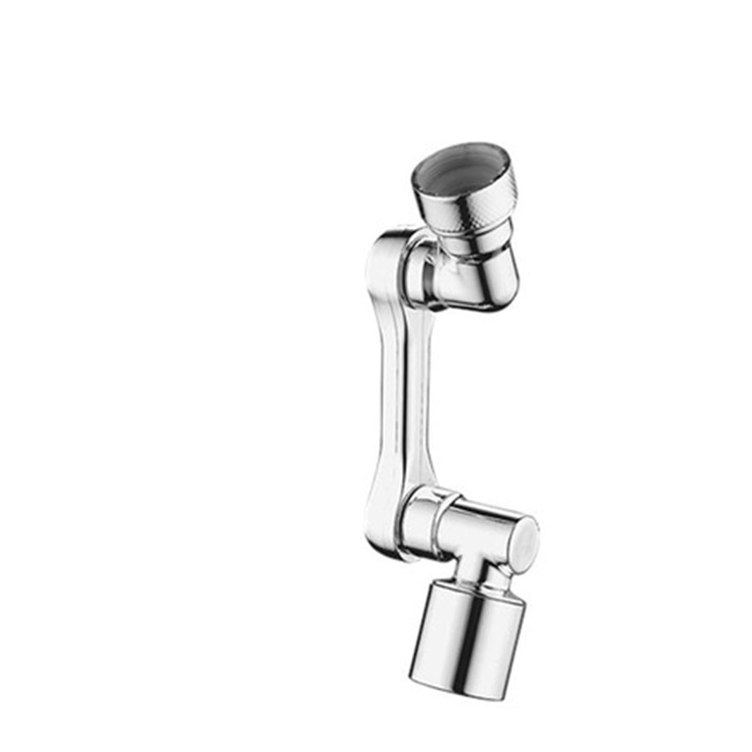 Universal 1080° Rotatable Faucet Aerator Extender Plastic Splash Filter Faucets Bubbler Nozzle Robotic Arm For Kitchen Bathroom ,Water Saving