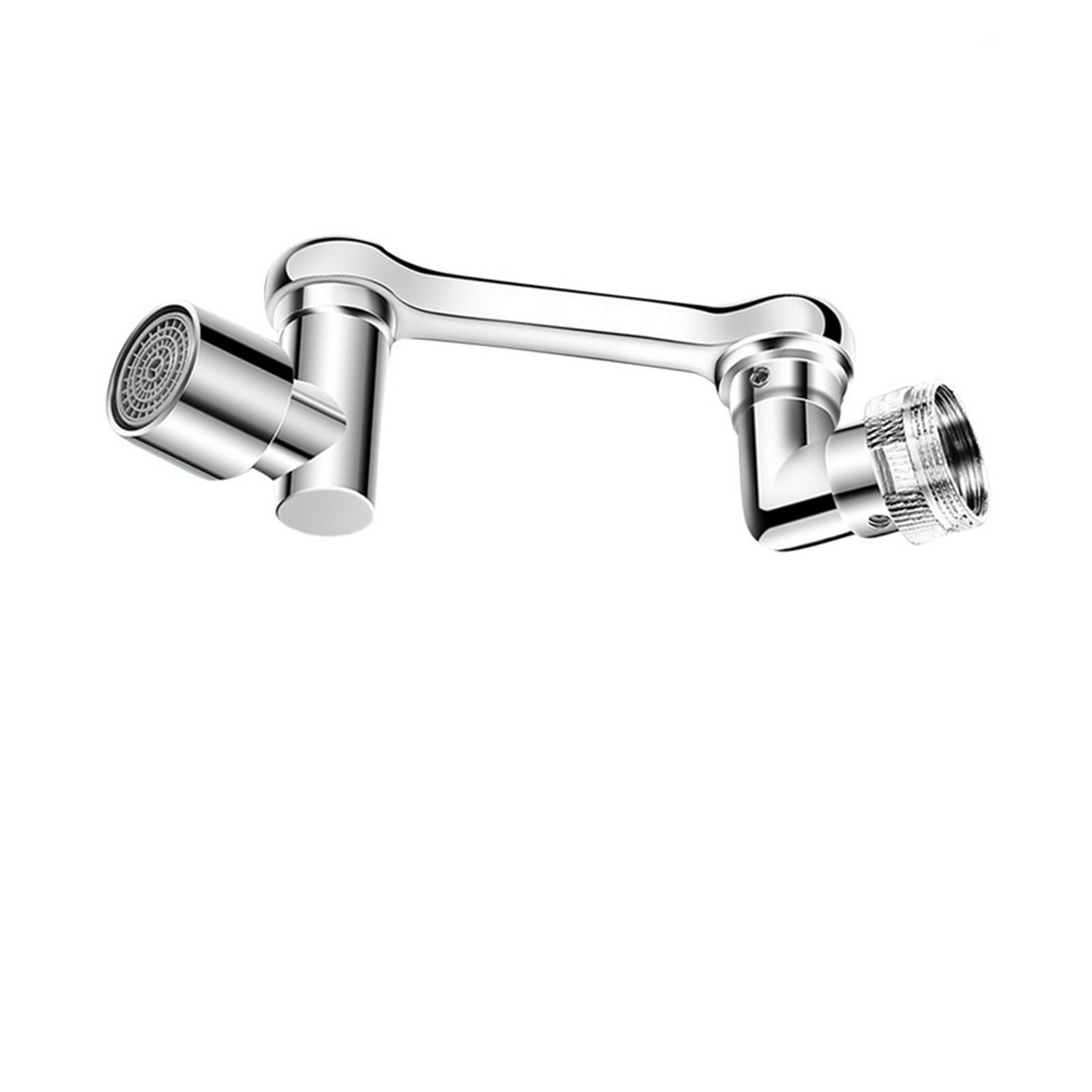 Universal 1080° Rotation Extender Faucet Aerator Plastic Robotic Arm Splash Filter Kitchen Washbasin Faucets Bubbler Nozzle ,Water Saving