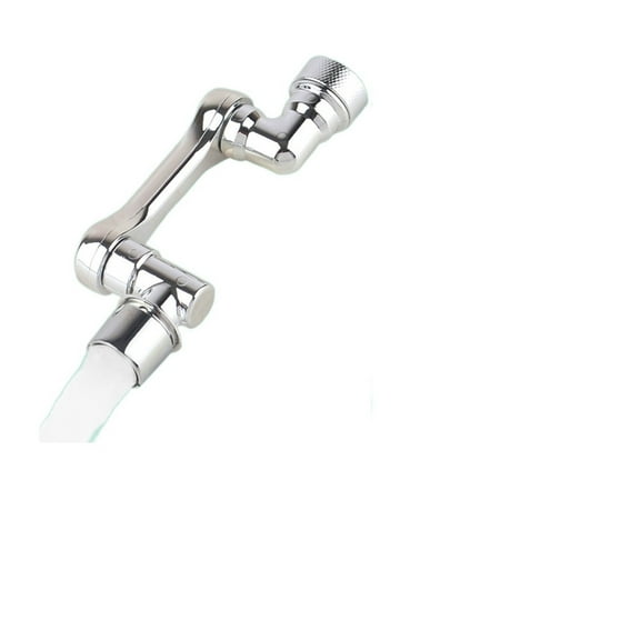 Universal 1080° Rotation Extender Faucet Aerator Plastic Splash Filter For Kitchen Washbasin Faucets Bubbler Nozzle Robotic Arm ,Water Saving