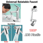 Universal 1080掳 Rotation Faucet Aerator Extender Swivel Robotic Arm Faucets Sprayer Head Nozzle Kitchen Tap Saving Water Dual Mode 1080