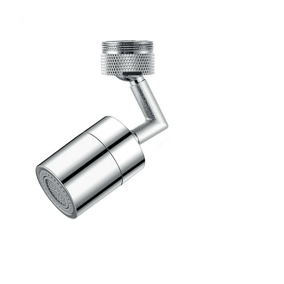 Universal 1080° Swivel Extender Faucet Aerator Splash Resistant Filter Kitchen Washbasin Faucet Aerator Nozzle Faucet Robot Arm ,Easy to Operate