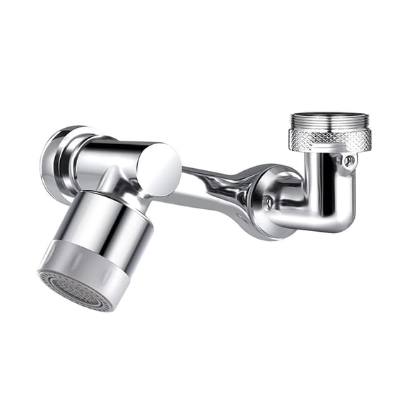 Universal 1080° Swivel Extender Faucet Aerator Splash Resistant Filter Kitchen Washbasin Faucet Aerator Nozzle Faucet Robot Arm ,Easy to Operate