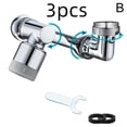 thumbnail image 1 of Universal 1080 Swivel Faucet Aerator Multifunction Faucet Extender Universal Swivel Splash Resistant Shower, 1 of 11