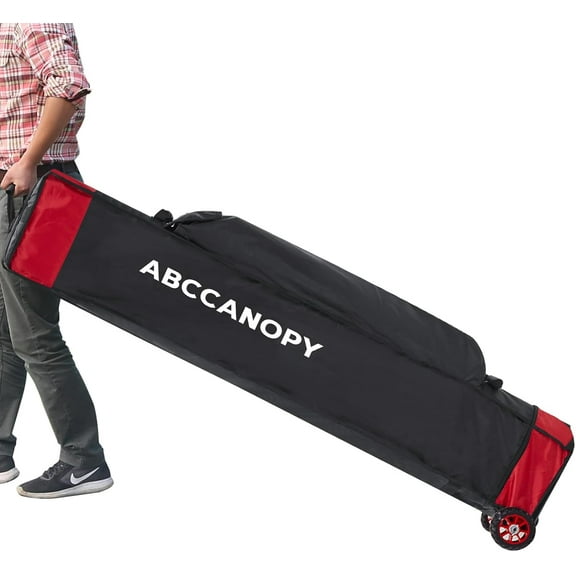 Universal 10X10 Pop up Canopy Tent Roller Bag, Black