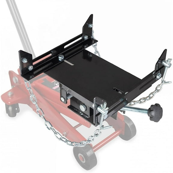 Universal 1100lbs Capacity Transmission Jack Adapter for Flooor Jack, Loading Gearbox Removal for Hydraulic Floor Jack Conversion for Cars, Trucks