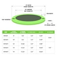thumbnail image 1 of Universal 12/14/15FT Trampoline Replacement Safety Pad, Waterproof Surround Spring Foam Cover for Round Frame, 1 of 7