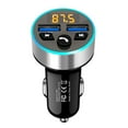 thumbnail image 1 of Universal 12-24V Car Bluetooth FM Transmitter with USB 3.1A Charger and Noise Cancellation, 1 of 7
