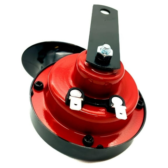 Universal 12 Volt Golf Cart Horn Kit for EZGO, Club Car, - Floor Mount Button | Golf Cart Street Legal Horn Kit | For use on UTV, ATV, Golf Car, and more