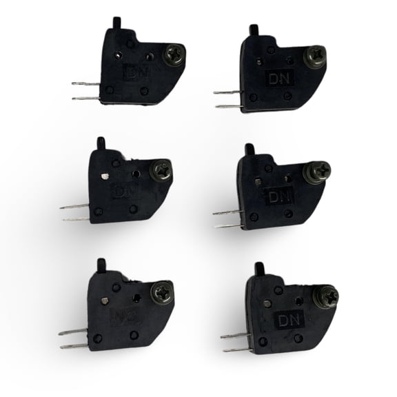 Universal 12 Volt Push/Snap Button ON/Off Industrial Micro Limit Switch (6-Pack)