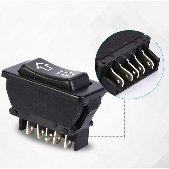 Universal 12V 20A 2 Way Momentary Electric Aerial Up Down Rocker Switch