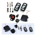 thumbnail image 1 of Universal 12V Auto Car Alarm Keyless Entry System with Remote Control Siren Sensor, 1 of 8