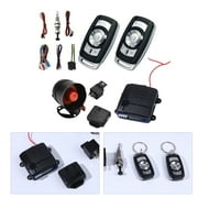 Universal 12V Auto Car Alarm Keyless Entry System with Remote Control Siren Sensor