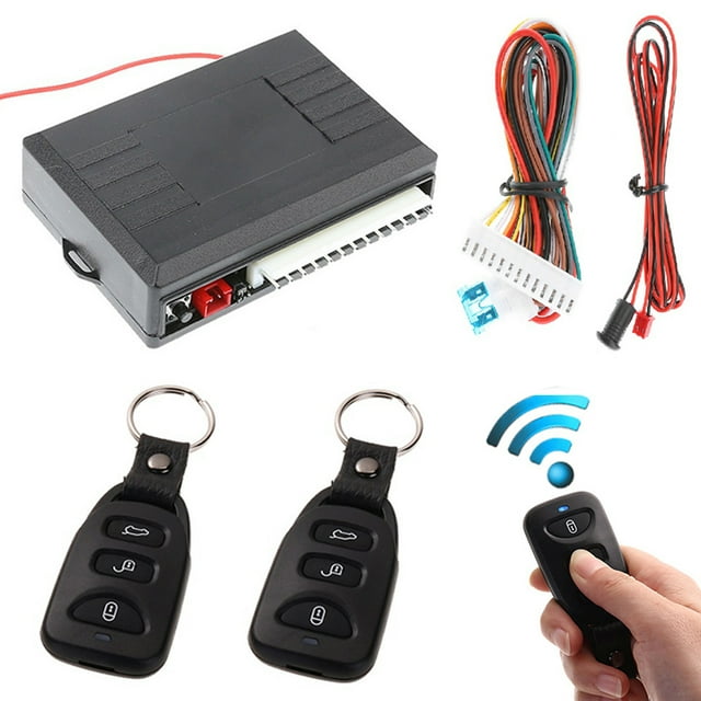 Universal 12V Car Alarm System Auto Remote Central Kit Door Lock 315MHz