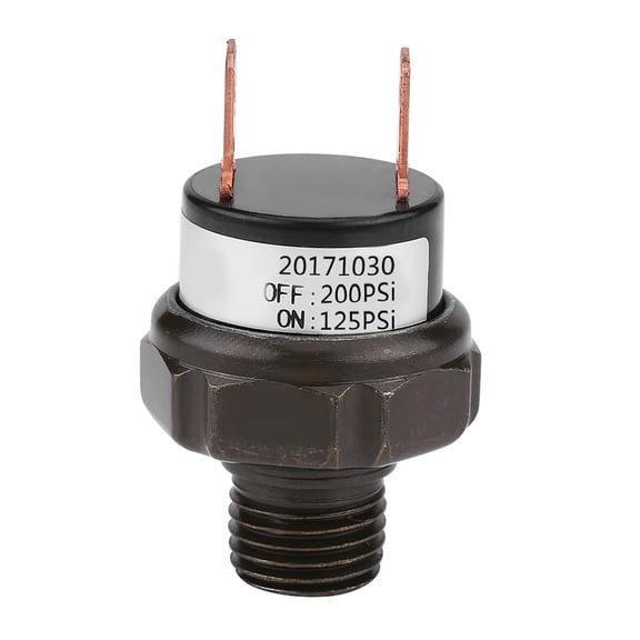 Universal 12V Car Automatic Air Compressor Pressure Switch Control 125-200 PSI / 8.6-13.8 Bar Heavy Duty Air Compressor Switch