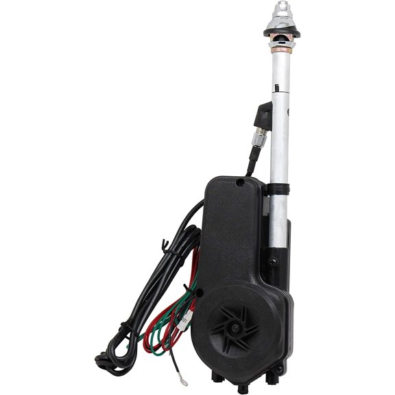Universal 12V Car Power Radio Antenna Fully Automatic Retractable Power Antenna Assembly Design for Am Fm Radio Antenna Mast Replacement Kit