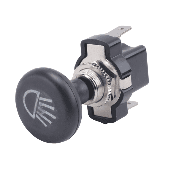 Universal 12V Car Push Pull Headlight Switch Button,for Golf Cart Club Car