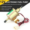 thumbnail image 1 of Universal 12V Electric Fuel Pump HEP-02A 4-7PSI Inline Low Pressure Gas Diesel, 1 of 6