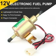 Universal 12V Electric Fuel Pump HEP-02A 4-7PSI Inline Low Pressure Gas Diesel