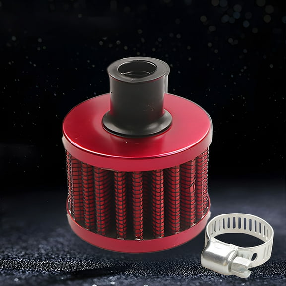 Universal 12mm Mushroom Air Filter for Carburetor, Aluminum Alloy Performance Intake Filter – Boosts Horsepower, Improves Fuel Economy, Reusable Engine Breather for Motorcycle and ATV