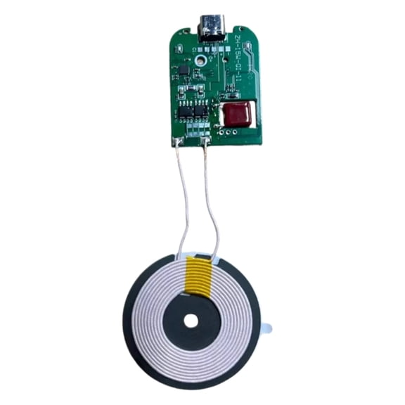 Powerful 15W Type C And USB Wireless Charging Transmitter Module with Coil Pad Charging for Smartphones
