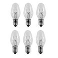 thumbnail image 1 of Universal 15W Light Bulbs, E12 Candelabra Base (6 Pack), 1 of 1