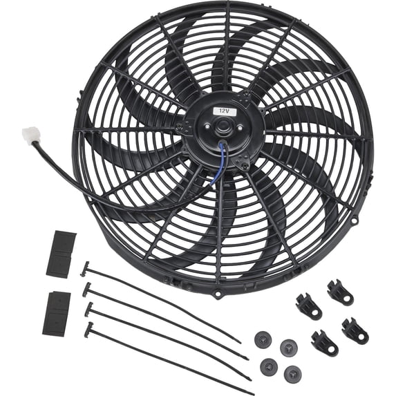 Universal 16" Electric Radiator Cooling Fan
