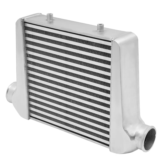 Universal 18"x13"x3" Turbo Aluminum Front Mount Intercooler 2.5" Inlet Outlet