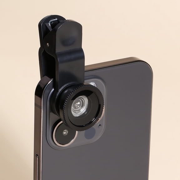 Universal 180 Degree Fisheye Wide Angle Macro Lens for Mobile Phones