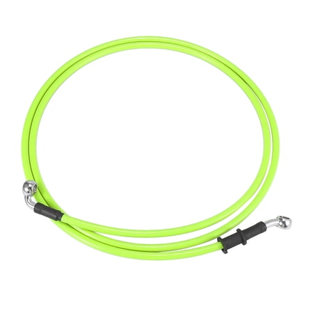 Universal 190cm 74.8" Brake Clutch Oil Hose Line Pipe Green for Motorcycle