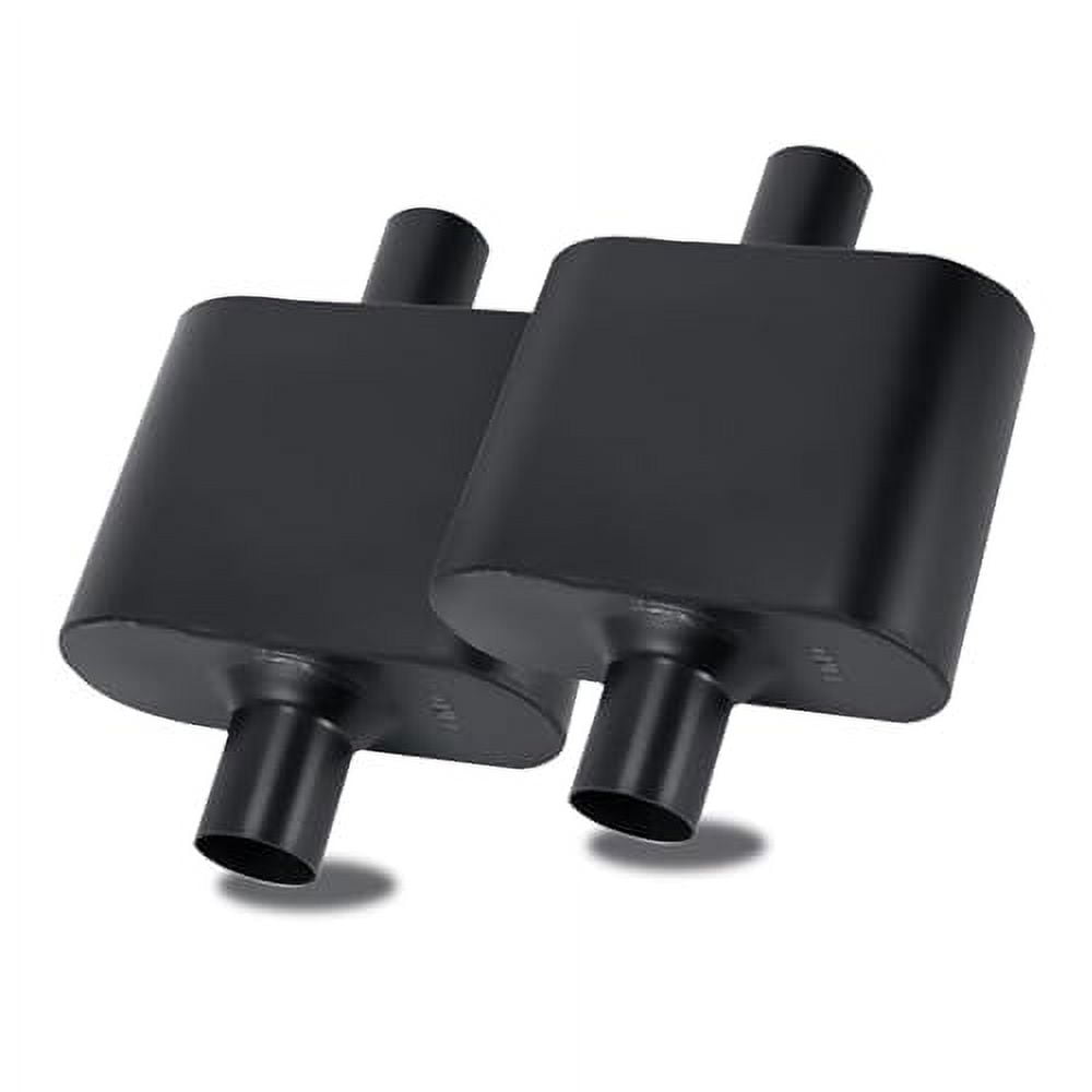 Universal 2.5''Exhaust muffler Single chambered 2.5 mufflers Deep