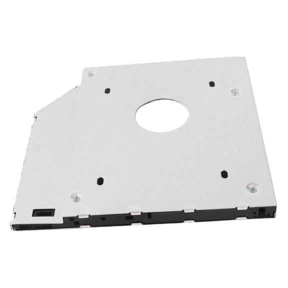 Universal 2.5-Inch Hard Drive Caddy 9.5mm / 0.37 inches SATA to SATA HDD SSD Adapter Tray Enclosure for Laptop CD/DVD-ROM Optical Bay, Add Second Drive Space (Hard Disk Not Included)