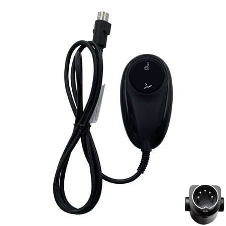 Universal 2 Button 5 Pin Prong Lift Chairs Power Recliners Remote Hand Control Handset Replacement