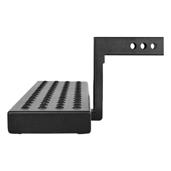 Universal 2 Inch Receiver Hitch Step Bumper Guard Protector 350 LBS Load Capacity Wide Non Slip Tow Hitch Step with Pin Kit Stabilizer for Pickup Trailer Truck SUV