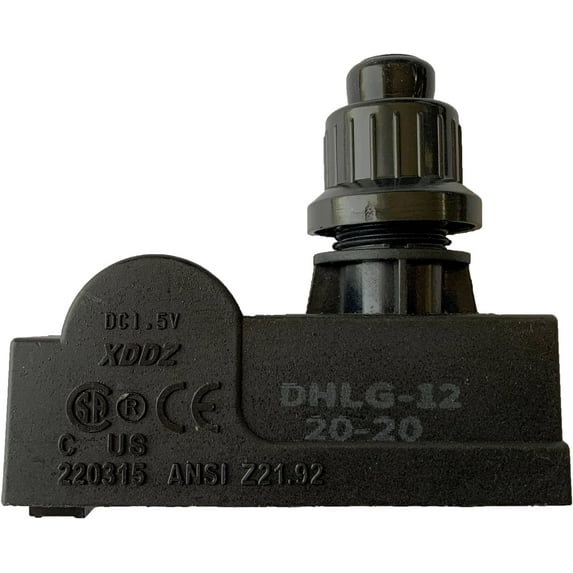 Universal 2 Outlet Gas Grill Ignitor, Electronic Spark Generator, Push Button BBQ Igniter Replacement (2 Outlets)