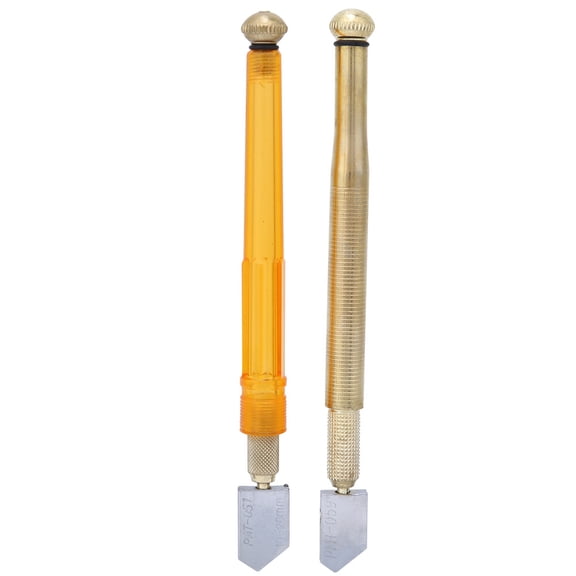 Universal 2-Piece Roller Glass Cutter & Tile Cutting Knife for Hand Push Cutting