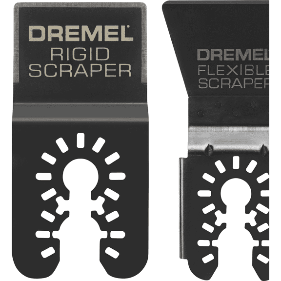 Universal 2-Piece Scraper Oscillating Blade Assortment - Pack of 2 Residential Use, Standard Application