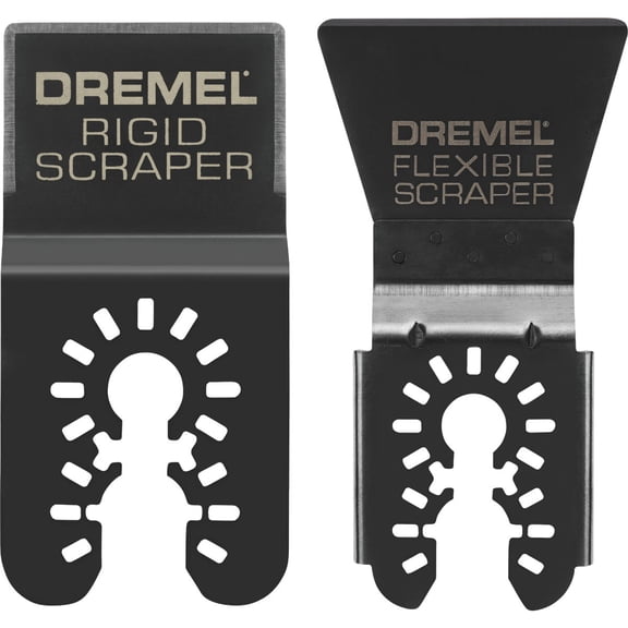 Universal 2-Piece Scraper Oscillating Blade Assortment - Pack of 4