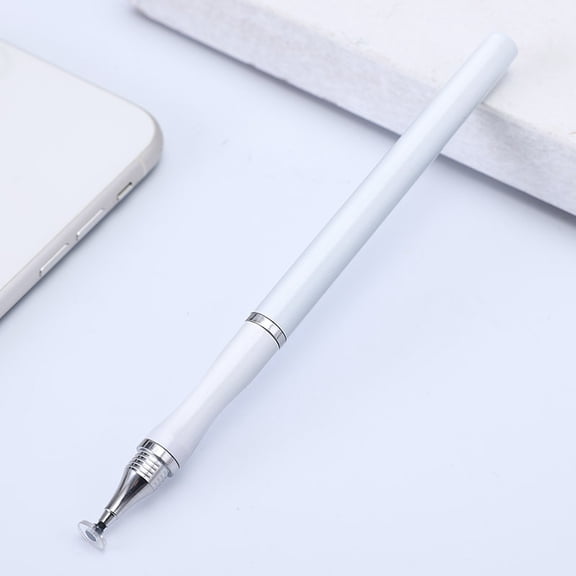 Universal 2 in 1 Stylus Pen, Capacitive Touch Screen S-Pen Active Stylus S-Pen Round Disc Head Stylus Pencil for Tablet Laptop Mobile Phone
